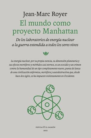 MUNDO COMO PROYECTO MANHATTAN, EL | 9788412538618 | ROYER, JEAN-MARC