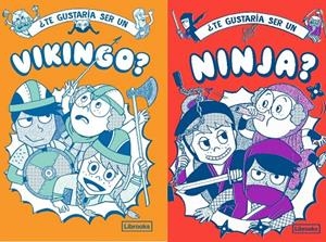 ¿TE GUSTARÍA SER UN VIKINGO O UN NINJA? | 9788412565607 | AKIYAMA, TAKAYO/HAYWOOD, JOHN/AMSON-BRADSHAW, GEORGIA