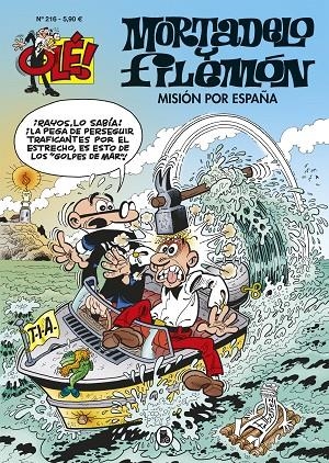 OLÉ MORTADELO 217 : MISIÓN POR ESPAÑA | 9788402426918 | IBÁÑEZ, FRANCISCO