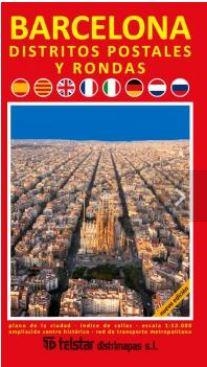 PLANO DE BARCELONA DISTRITOS POSTALES Y RONDAS | 9788415347729 | NIN I CATALA, JOSEP