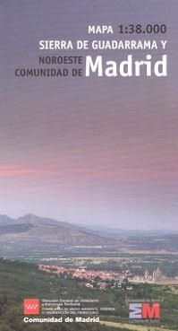 MAPA 1:38.000 OESTE Y SUROESTE COMUNIDAD DE MADRID | 9788445133347 | D. G. DE URBANISMO Y ESTRATEGIA TERRITORIAL