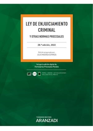 LEY DE ENJUICIAMIENTO CRIMINAL (PAPEL E-BOOK) | 9788411249928 | MUERZA ESPARZA, JULIO