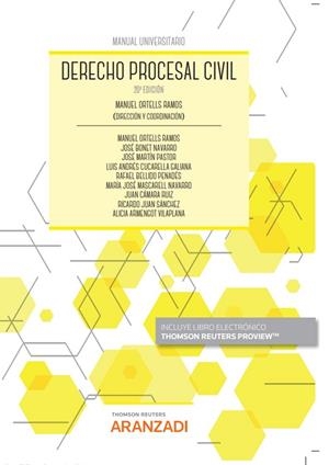 DERECHO PROCESAL CIVIL | 9788411245043 | ARMENGOT VILAPLANA, ALICIA