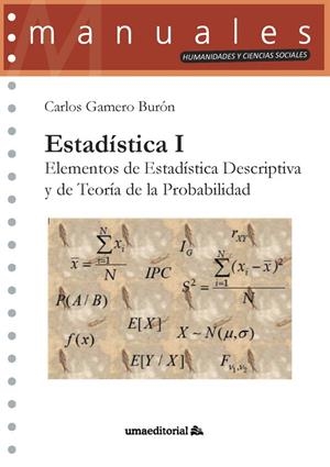 ESTADÍSTICA I | 9788413351919 | GAMERO BURÓN, CARLOS