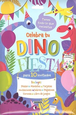 CELEBRA TU DINOFIESTA | 9788467786262 | SUSAETA, EQUIPO
