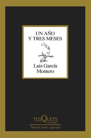 AÑO Y TRES MESES, UN | 9788411071475 | GARCÍA MONTERO, LUIS