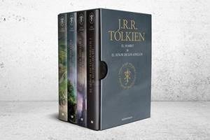 ESTUCHE TOLKIEN (EL HOBBIT + LA COMUNIDAD + LAS DOS TORRES + EL RETORNO DEL REY) | 9788445013359 | TOLKIEN, J. R. R.