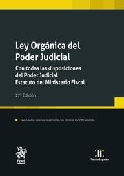 LEY ORGÁNICA DEL PODER JUDICIAL - 27ED. | 9788411308496 | FLORS MATÍES, JOSÉ