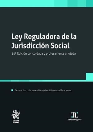 LEY REGULADORA DE LA JURISDICCIÓN SOCIAL - 14 ED. | 9788411470629