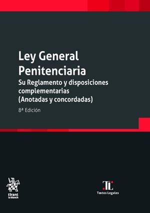 LEY GENERAL PENITENCIARIA - 8 ED. | 9788411470926