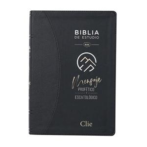 BIBLIA ESTUDIO MENSAJE PROFETICO ESCATOLOGICO NEGRO SIN INDICE | 9788418204562 | RUS, JOSE MARIA DE