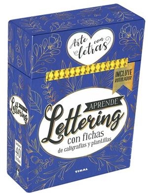 APRENDE LETTERING. CON FICHAS DE CALIGRAFÍAS Y PLANTILLAS | 9788499285078