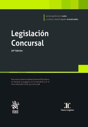 LEGISLACIÓN CONCURSAL - 29ED. | 9788411471985 | CAMPUZANO LAGUILLO, ANA BELÉN