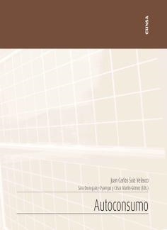 AUTOCONSUMO | 9788431337803 | SAIZ VELASCO, JUAN CARLOS