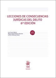 LECCIONES CONSECUENCIAS JURIDICAS DEL DELITO 6ª EDICION | 9788411306935 | GRACIA MARTIN, LUIS / BOLDOVA PASAMAR, MIGUEL