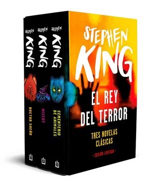 ESTUCHE STEPHEN KING. EL REY DEL TERROR. TRES NOVELAS CLÁSICAS | 9788466358002 | KING, STEPHEN