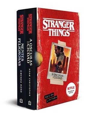 ESTUCHE STRANGER THINGS. (A OSCURAS EN LA CIUDAD Y MENTES PELIGROSAS) | 9788466364072 | CHRISTOPHER, ADAM