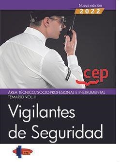 VIGILANTES DE SEGURIDAD AREA JURIDICA TEMARIO VOL II | 9788419455314 | FORMACIÓN Y ESPECIALIZACIÓN EN SEGURIDAD (FYES)