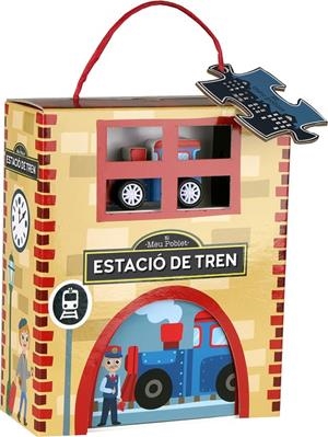 ESTACIÓ DE TREN. EL MEU PETIT POBLE JUNIOR | 9788742553879