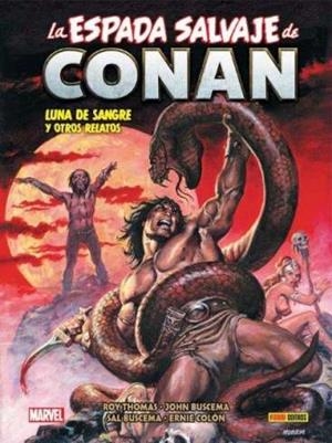BLIBLIOTECA CONAN. LA ESPADA SALVAJE DE CONAN 14 : LUNA DE SANGRE Y OTROS RELATOS | 9788411019552 | THOMAS, ROY / BUSCEMA, SAL