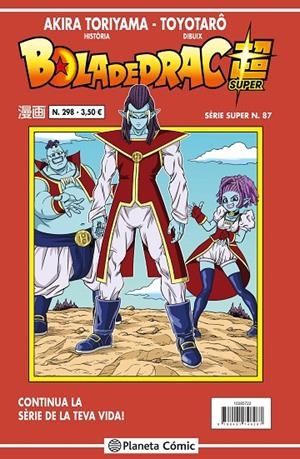 BOLA DE DRAC SÈRIE VERMELLA 298 / SUPER 87 | 9788491746348 | TORIYAMA, AKIRA