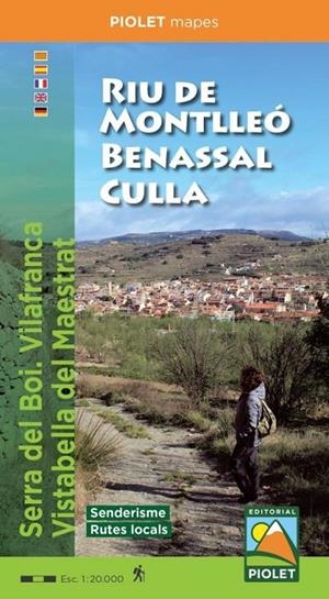 RIU DE MONTLLEO. BENASSAL. CULLA 1:20.000 | 9788412565102 | EDITORIAL PIOLET