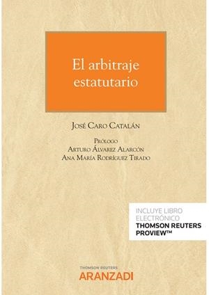 ARBITRAJE ESTATUTARIO (DUO) | 9788411250214 | CARO CATALAN, JOSE