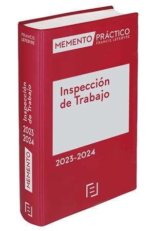 MEMENTO INSPECCIÓN DE TRABAJO 2023 2024 | 9788419303400 | LEFEBVRE-EL DERECHO