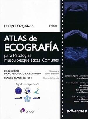 ATLAS DE ECOGRAFÍA PARA PATOLOGÍAS MUSCULOESQUELÉTICAS COMUNES | 9788870515787 | ÖZÇAKAR, LEVENT