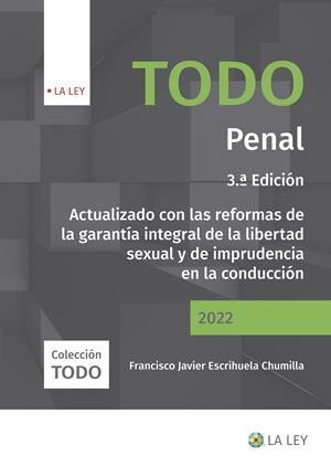 TODO PENAL | 9788419032751 | ESCRIHUELA CHUMILLA, FRANCISCO JAVIER