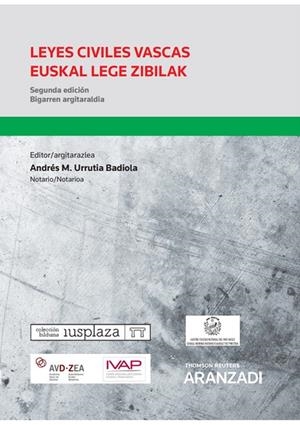 LEYES CIVILES VASCAS EUSKAL LEGE ZIBILAK (DUO) 2 EDICION | 9788411251754 | URRUTIA BADIOLA, ANDRÉS MARÍA