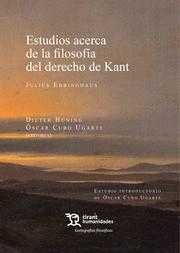 ESTUDIOS ACERCA DE LA FILOSOFIA DEL DERECHO DE KANT | 9788419071798 | HÜNING,DIETER/CUBO UGARTE,ÓSCAR