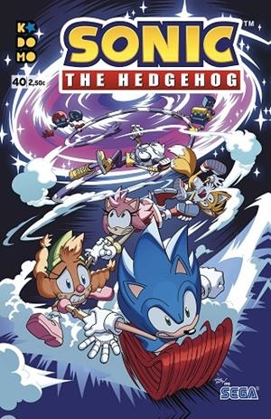 SONIC : THE HEDHEGOG 40 | 9788419549105 | STANLEY, EVAN