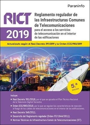 REGLAMENTO REGULADOR DE LAS INFRAESTRUCTURAS COMUNES RICT (5 EDICIóN) | 9788413679211 | CERDÁ FILIU, LUIS MIGUEL