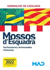 MOSSOS D'ESQUADRA. TEST PSICOTÈCNICS, DE PERSONALITAT I L'ENTREVISTA (ED. 2022) | 9788414253328 | 7 EDITORES