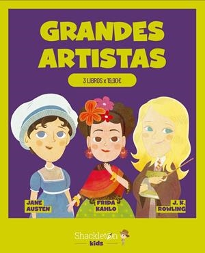 PACK GRANDES ARTISTAS | 9788413611976