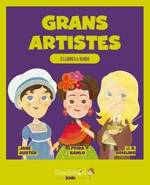PACK GRANS ARTISTES | 9788413611983