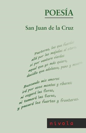 POESIA (SAN JUAN DE LA CRUZ) | 9788415913788 | DE LA CRUZ, SAN JUAN