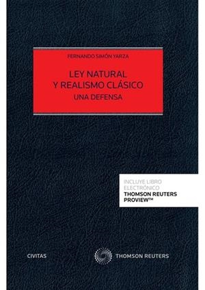 LEY NATURAL Y REALISMO CLASICO | 9788411256766 | SIMÓN YARZA, FERNANDO