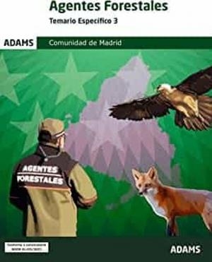 TEMARIO ESPECIFICO 3 AGENTES FORESTALES COMUNIDAD DE MADRID | 9788411162258 | VARIOS AUTORES
