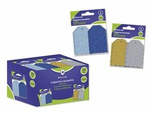 ETIQUETES PENJANTS GLITTER 4 UNITATS | 8430173274366