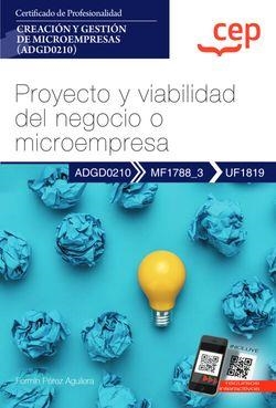 MANUAL PROYECTO Y VIABILIDAD DEL NEGOCIO O MICROEMPRESA | 9788419242228 | PÉREZ AGUILERA, FERMÍN