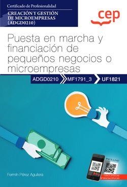 MANUAL PUESTA EN MARCHA Y FINANCIACION DE PEQUEÑOS NEGOCIOS O MICROEMPRESAS | 9788419242273 | PÉREZ AGUILERA, FERMÍN