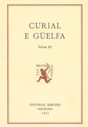CURIAL E GUELFA III | 9788472262218