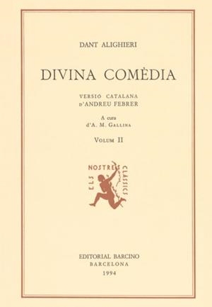 DIVINA COMEDIA II | 9788472260467 | ALIGHIERI, DANTE