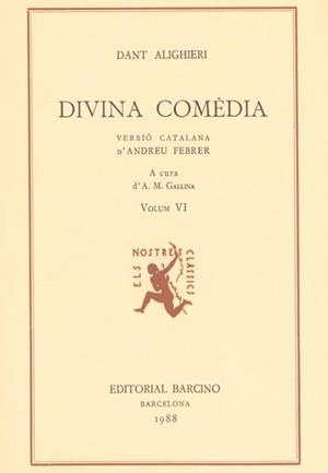 DIVINA COMEDIA VI | 9788472266148 | ALIGHIERI, DANTE