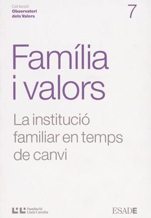 FAMILIA I VALORS | 9788472267367 | SÁEZ, LLUÍS