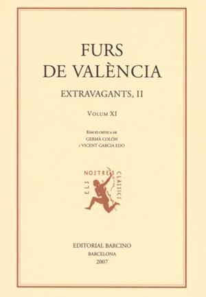 FURS DE VALENCIA XI | 9788472267312