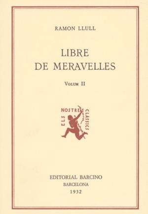 LLIBRE DE MERAVELLES II | 9788472265608 | LLULL, RAMON