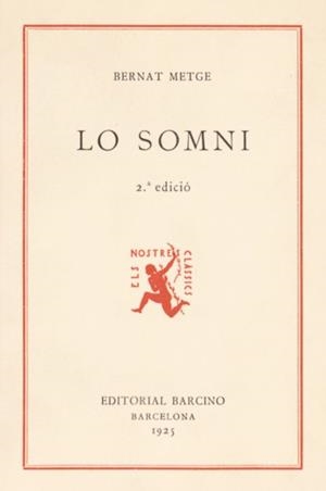 LO SOMNI | 9788472262515 | METGE, BERNAT